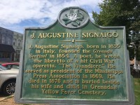 J. Augustine Signaigo marker
