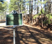 Confederate Fort sign